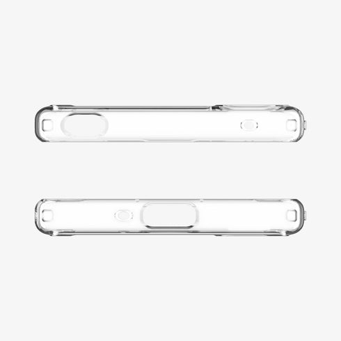 ACS03130 - Sony Xperia 10 III Case Ultra Hybrid in crystal clear showing the back